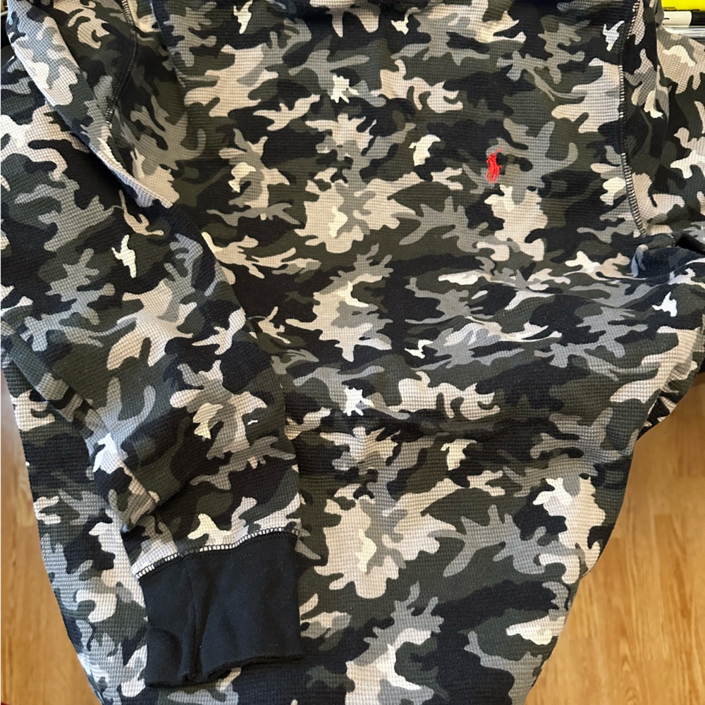 Polo camo thermal